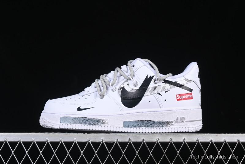 Supreme x Nike Air Force 1 '07 Low "Box Logo" Casual Sneakers - UP1658-955