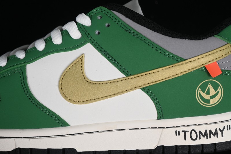 Nike SB Dunk Low Power Rangers Ankylosaurus Colorway Low-Top Casual Skateboarding Shoes - ZZ1998-006