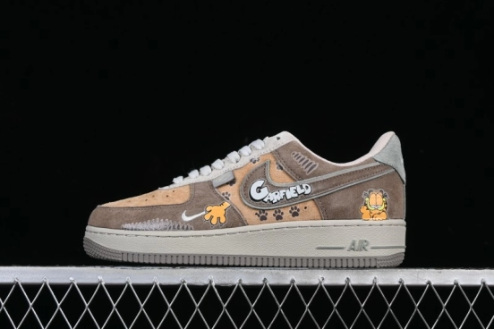 Nike Air Force 1 '07 Low Garfield Casual Sneakers - CD1212-333