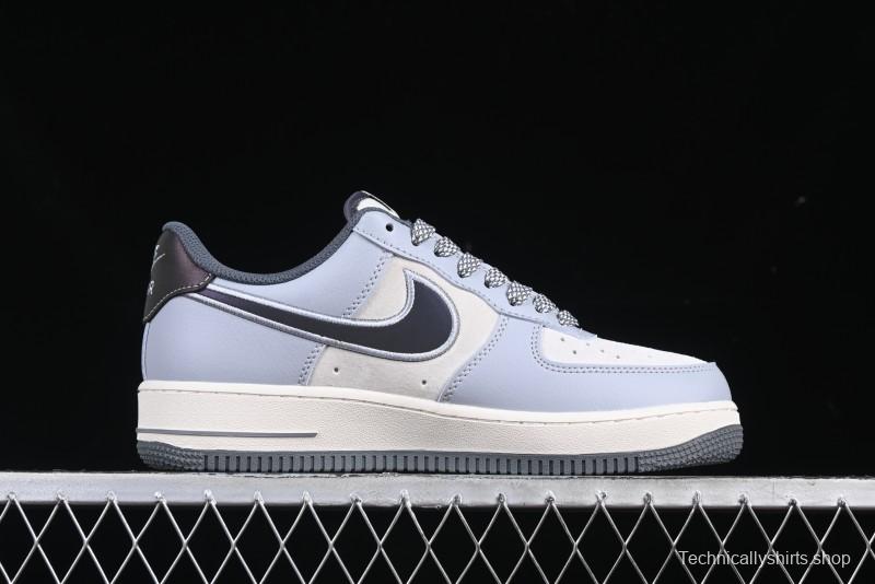 Nike Air Force 1 '07 Low The North Face Collaboration Embroidered Splash Design Casual Sneakers - DM6688-006
