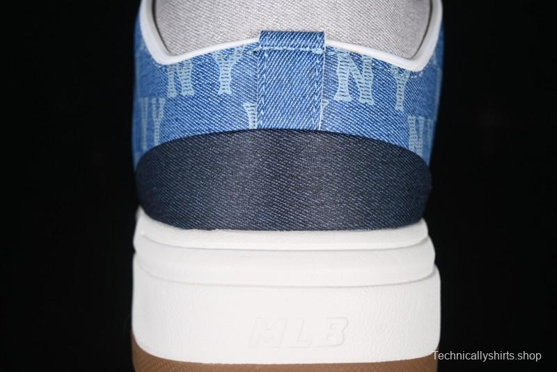 New York Yankees MLB Chunky Liner Lightweight Platform Sneakers with 6cm Height Increase - 3ASXCHL4N50BLS