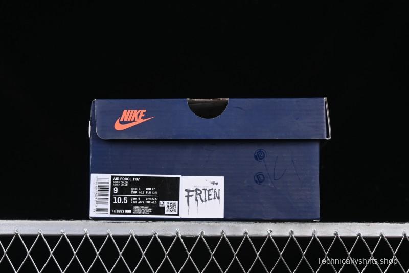 Nike Air Force 1'07 Low "Night Gun Hole" Casual Sneakers - FB1893-999