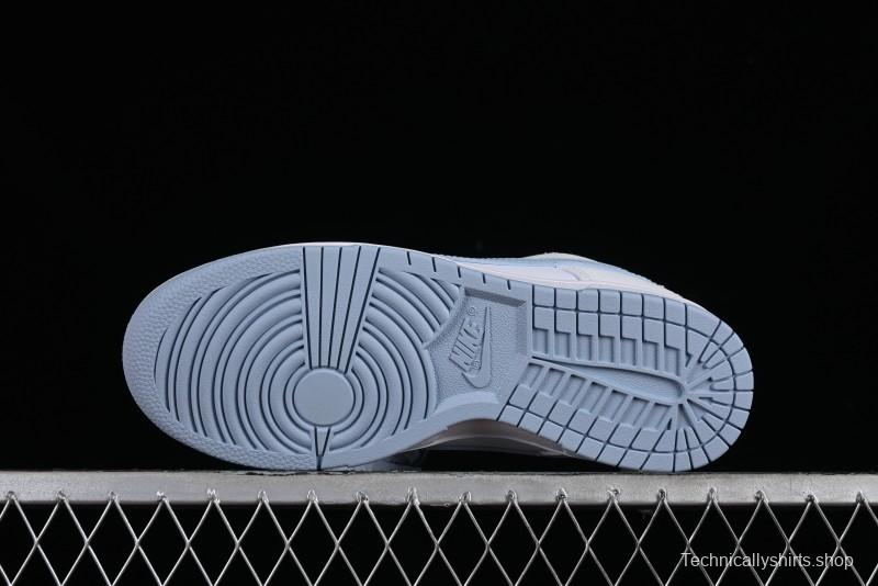 Nike SB Dunk Low Light Blue White Skateboarding Shoes - DV0831-109
