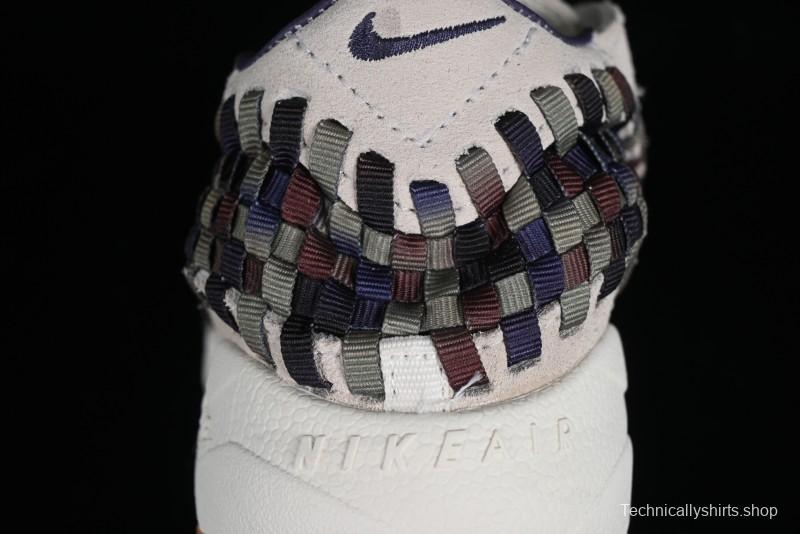 Nike Air Footscape Woven Asymmetrical Weave Slip-Resistant Low-Top Lifestyle Sneakers - FV3615-191