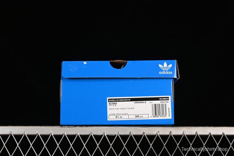Adidas Originals Gazelle Indoor Retro Casual Slip-Resistant Low-Top Sneakers - IE2960