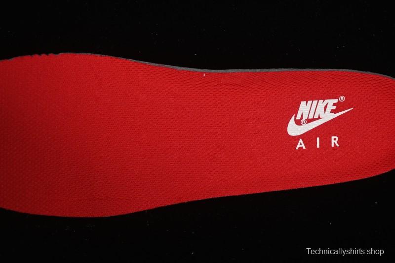 Nike Air Force 1 '07 Low Stussy Collaboration Beige Deep Orange Low-Top Casual Sneakers - DF0188-031