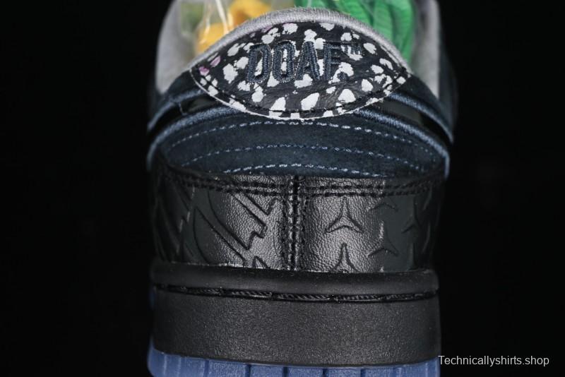 Nike Division Street Dunk Low "Oregon Black" Hidden Colorway Low-Top Casual Sneakers - HV1470-001