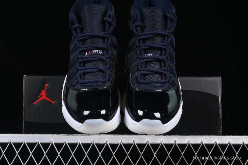 Nike Air Jordan 11 Retro High Navy Blue Basketball Shoes - CT8012-406