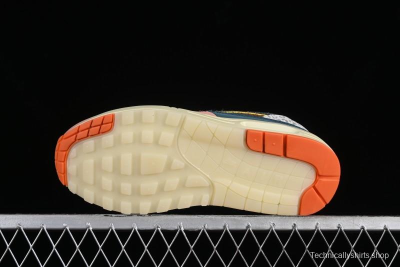 Nike Air Max 1 Retro Running Shoes with Half-Sole Air Cushion - HO2639-100