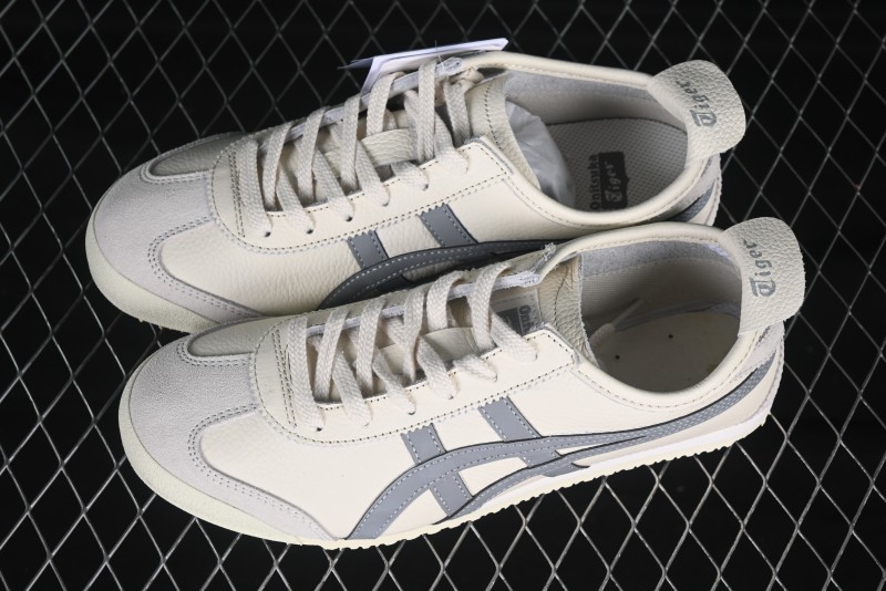 Onitsuka Tiger Mexico 66 Low-Top Leather Running Shoes - 1183B771-201