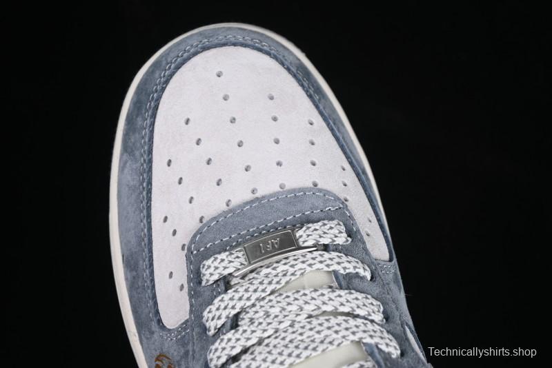 Nike Air Force 1 '07 Low Year of the Snake Limited Edition Golden Snake Scale Low-Top Casual Sneakers - XZ2025-688