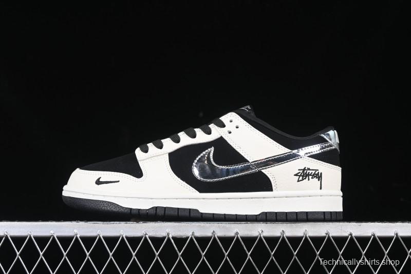 Nike SB Dunk Low Stussy Anniversary Edition Customized Low-Top Casual Skate Shoes - KK1333-015