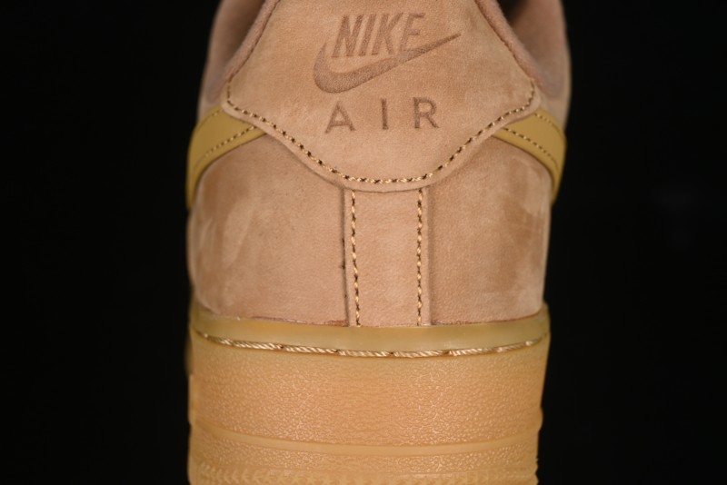 Nike Air Force 1 '07 WB Low-Top Sneakers with Full-Length Hexagonal Air Cushion - CJ9179-200