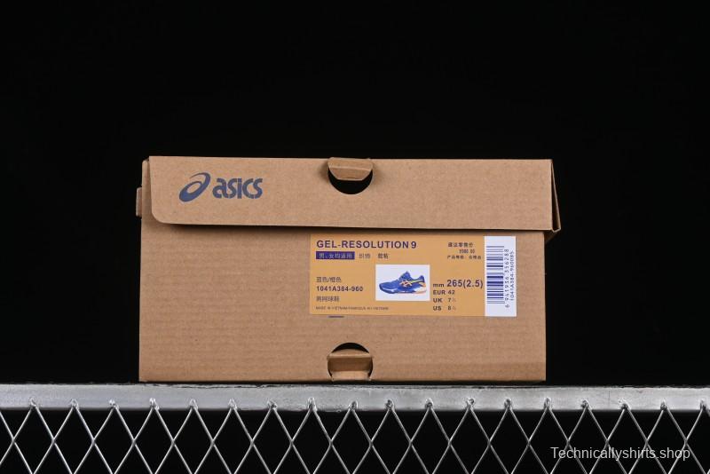 Asics Gel-Resolution 9 Retro Breathable Cushioned Casual Running Shoes - 1041A384-960