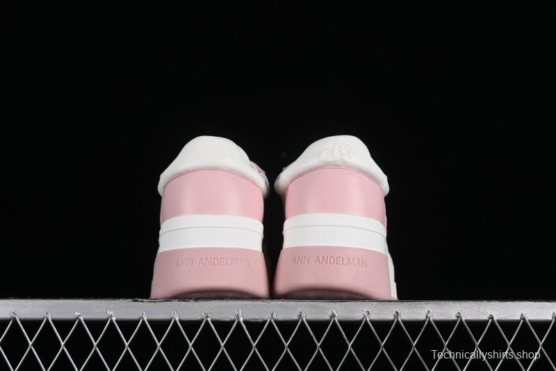 ANN ANDELMAN Pink White Chunky Retro Low-Top Sneakers - 210821