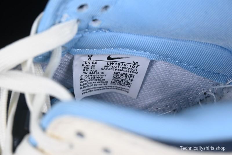 Nike SB Dunk Low Lightning Collaboration - Light Blue Swoosh Anniversary Custom Low-Top Casual Skate Shoes - LW1818-107