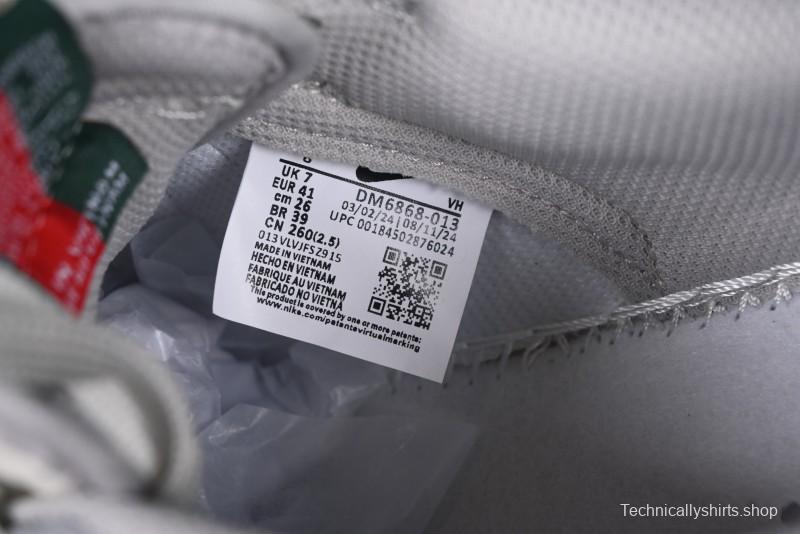 Nike SB Dunk Low Gucci Collaboration Dark Pattern Grey Swoosh Anniversary Custom Low-Top Casual Skate Shoes - DM6868-013