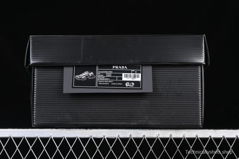 Prada Cloudbust Air Thunder Lifestyle Low-Top Sneakers with Anti-Slip and Wear-Resistant Design - 2EG293