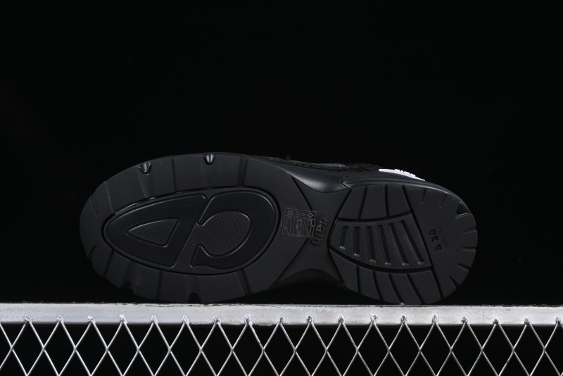 Dior B30 Sneakers with Reflective CD30 Logo and Lightweight Rubber Sole - CD30