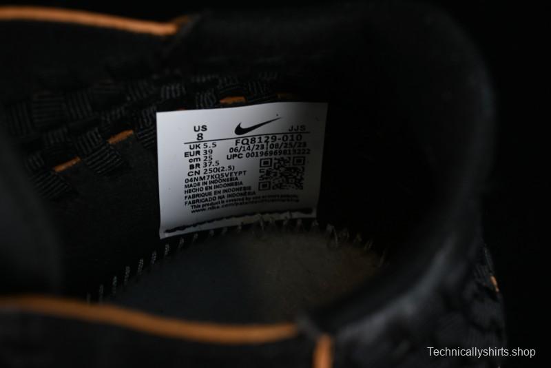 Nike Air Footscape Woven Asymmetrical Woven Slip-Resistant Low-Top Lifestyle Sneakers - FQ8129-010