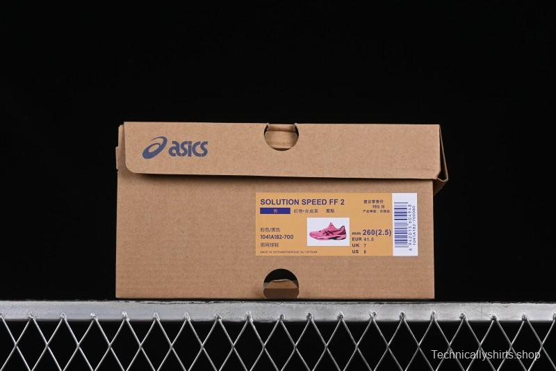 Asics Solution Speed FF 2 Retro Breathable Cushioned Casual Running Shoes - 1041A182-700
