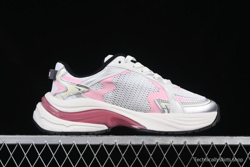 New York Yankees MLB Bigball Chunky Curve Thick Sole Casual Running Shoes - 3ARNSPL4N50PKS