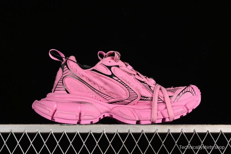 Balenciaga Phantom Sneaker Ten-Gen Trend Running Shoes with Transparent Heel Strap - W3XDC5000
