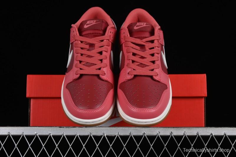 Nike Dunk Low SB Casual Sneakers in Strawberry Bear Colorway - DD1503-603