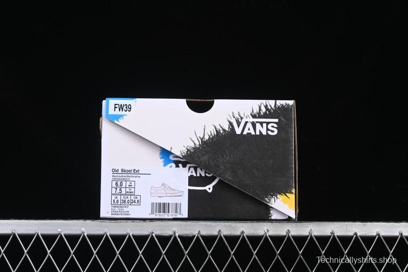 Vans Skool Ext Pearl White Low-Top Casual Skate Shoes - VN000EEMQC5