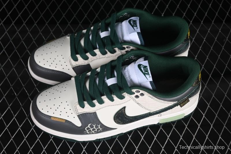 Nike Dunk Low Year of the Dragon Anniversary Premium Custom Low-Top Casual Sneakers - DV0833-111