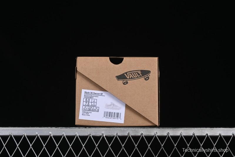 Vans Style 36 Decon SF Half Moon Toe Killer Whale Vulcanized Skate Shoes - VN000SHM07F