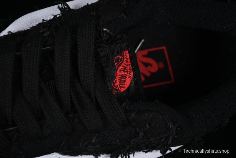 Vans Vault OG Era LX "Distressed Black" Premium Skate Sneakers