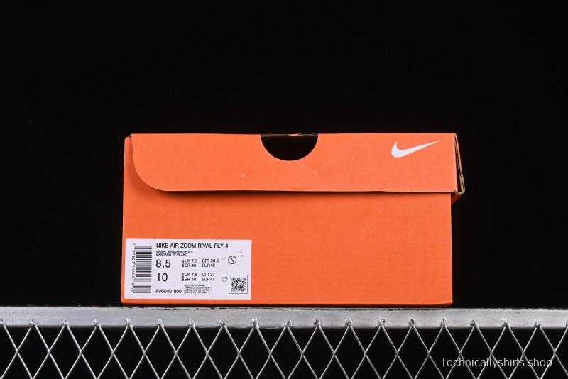 Nike Zoom Rival Fly 4 Lightweight Responsive Running Shoes with React Technology - FV6040-800