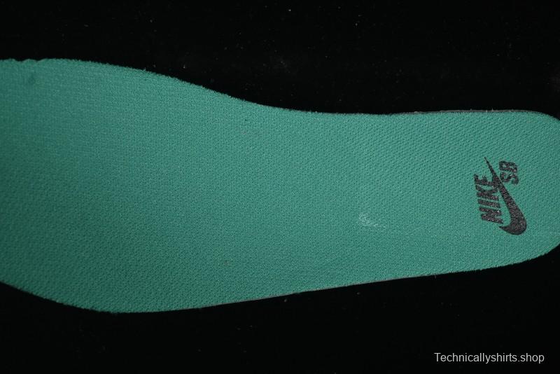 Nike SB Force 58 Low - Emerald Green, Black & White Skateboarding Shoes