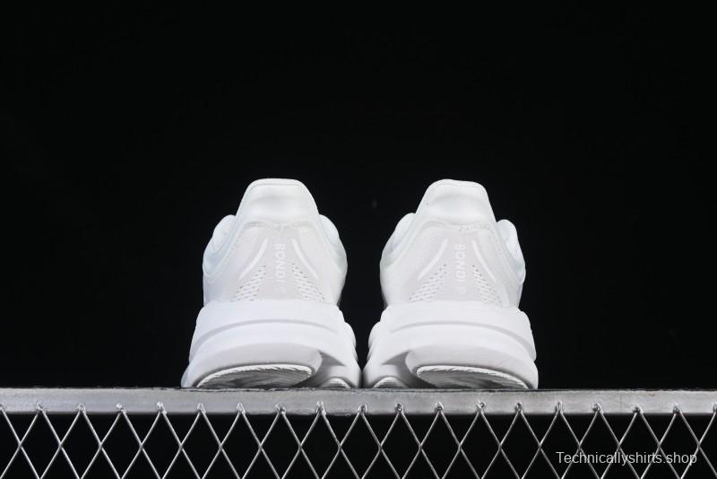 HOKA ONE ONE Bondi 9 Knit Lightweight Casual Running Shoes - 1162012 WWH