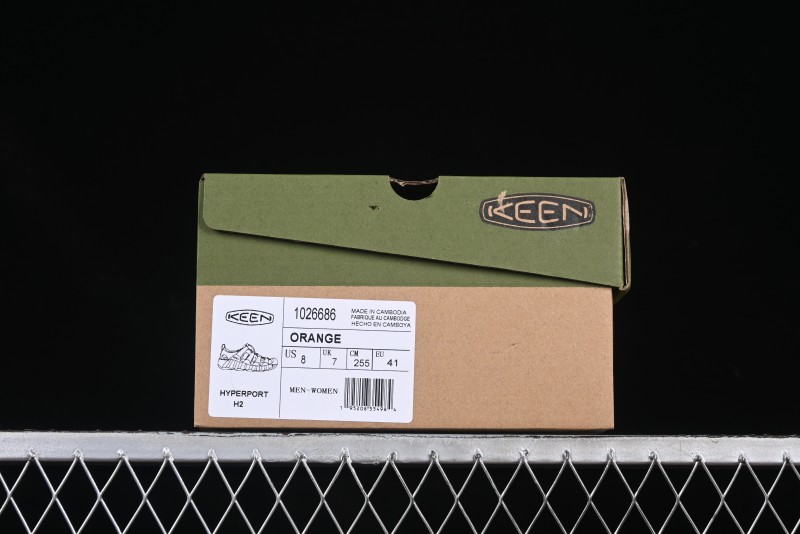 Keen Newport H2 Outdoor Sports Water Shoes with Toe Protection - 1026686ORANGE