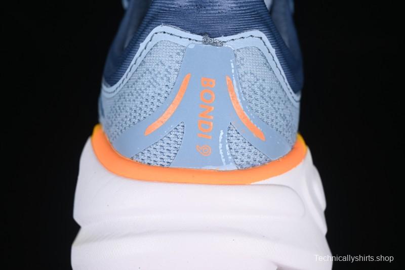 HOKA ONE ONE Bondi 9 Cushioned Running Shoes with Soft EVA Midsole - 1162013 DNP