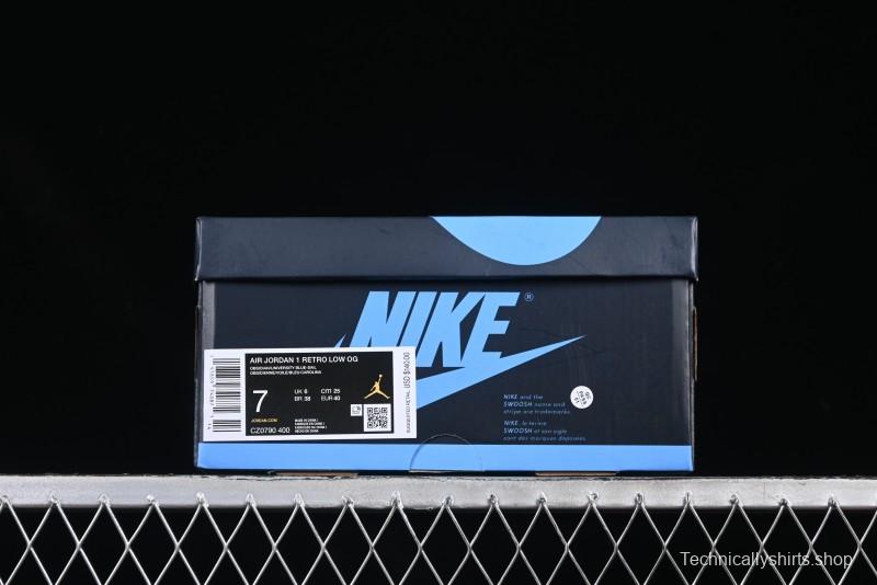 Nike Air Jordan 1 Low OG "Obsidian" Basketball Shoes - CZ0790-400