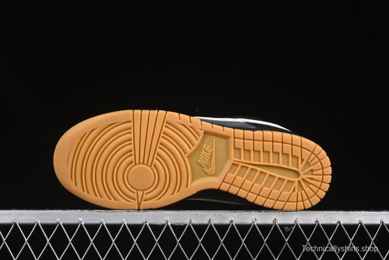 Nike Dunk Low Casual Sneakers in Black-Grey Colorway - HQ1931-001