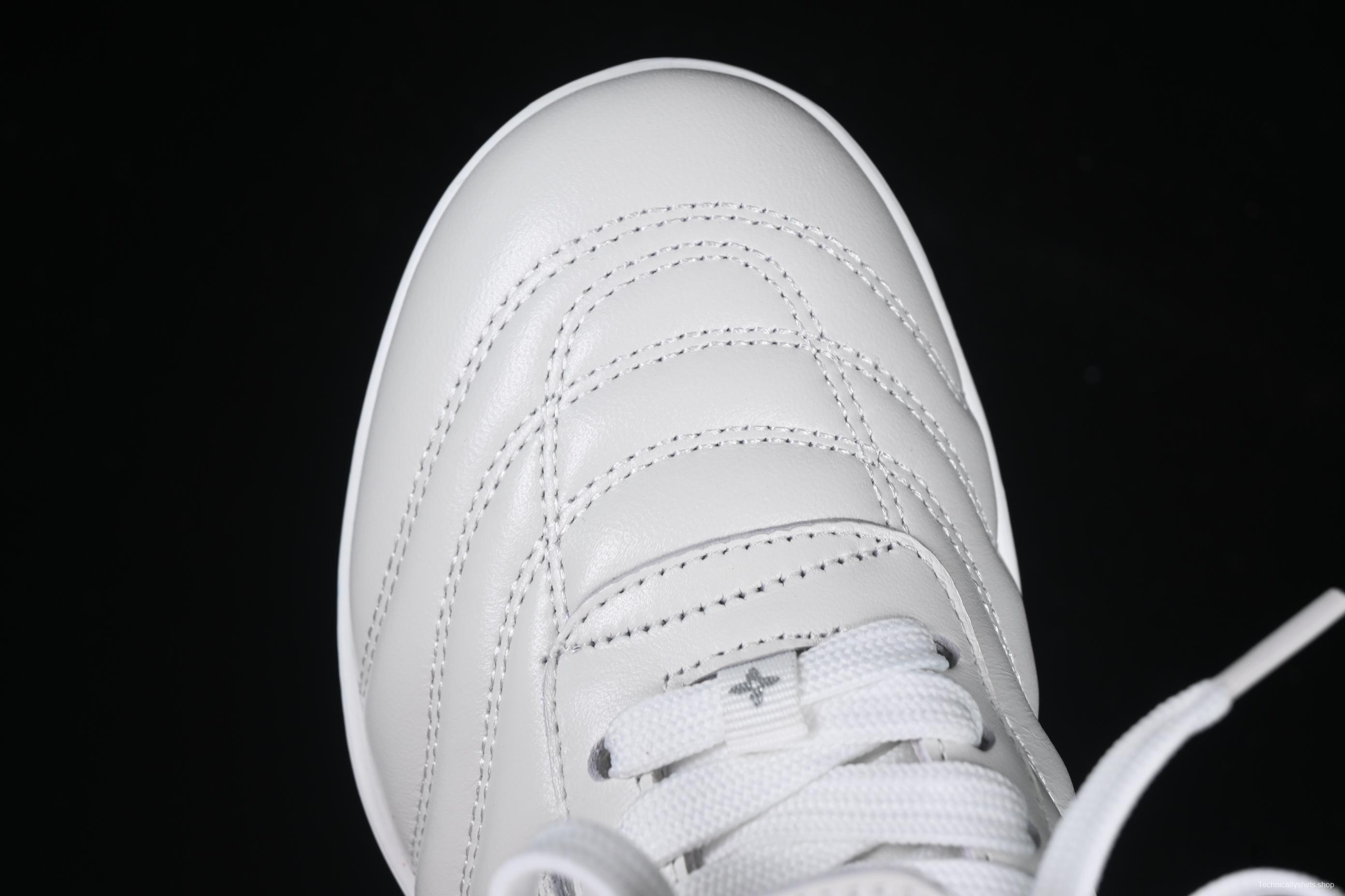 Louis Vuitton Footprint Soccer Low-Top Lifestyle Sneakers White - AJF6