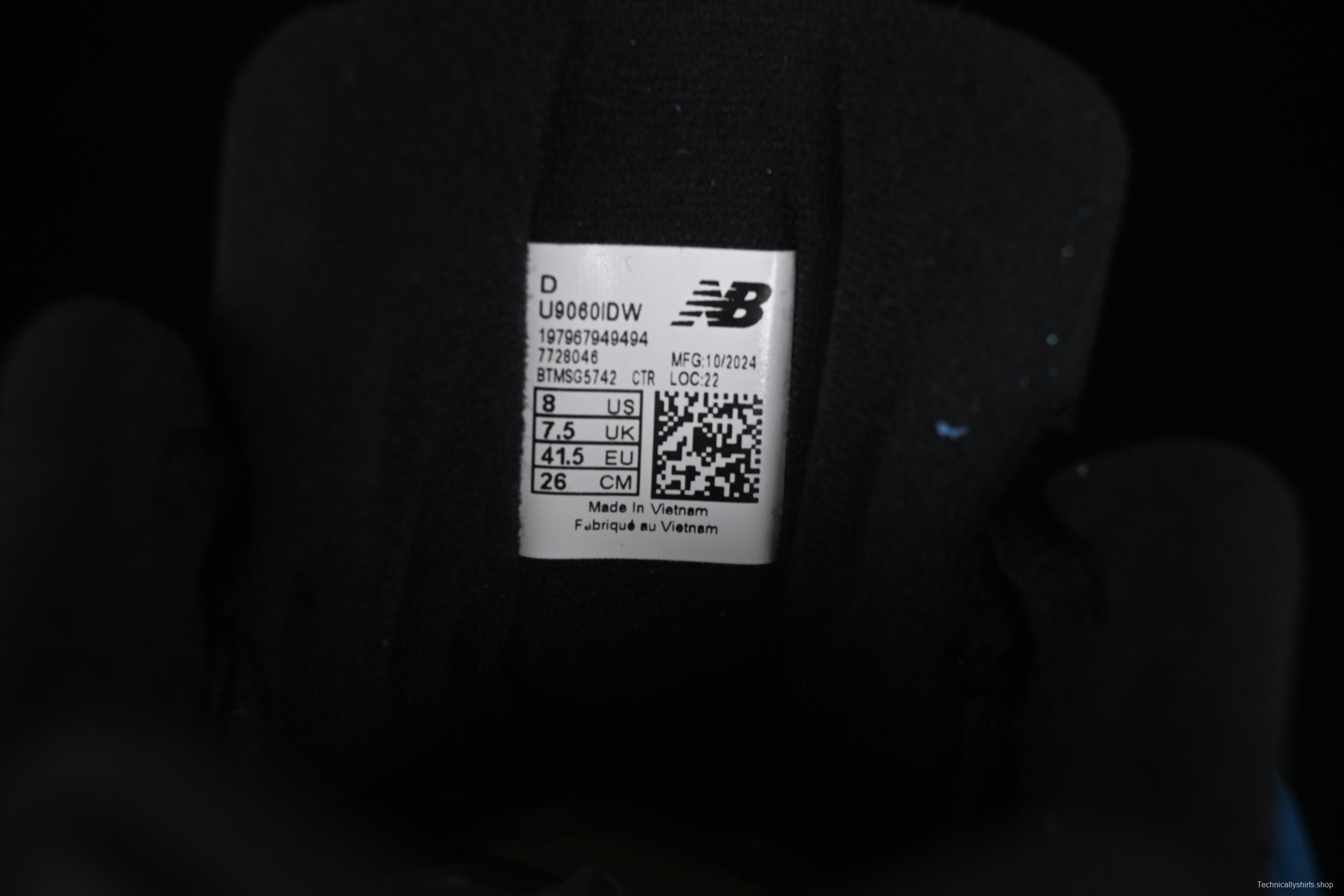 Joe Freshgoods x New Balance 9060 Retro Casual Running Sneakers with ABZORB Cushioning - U9060IDW