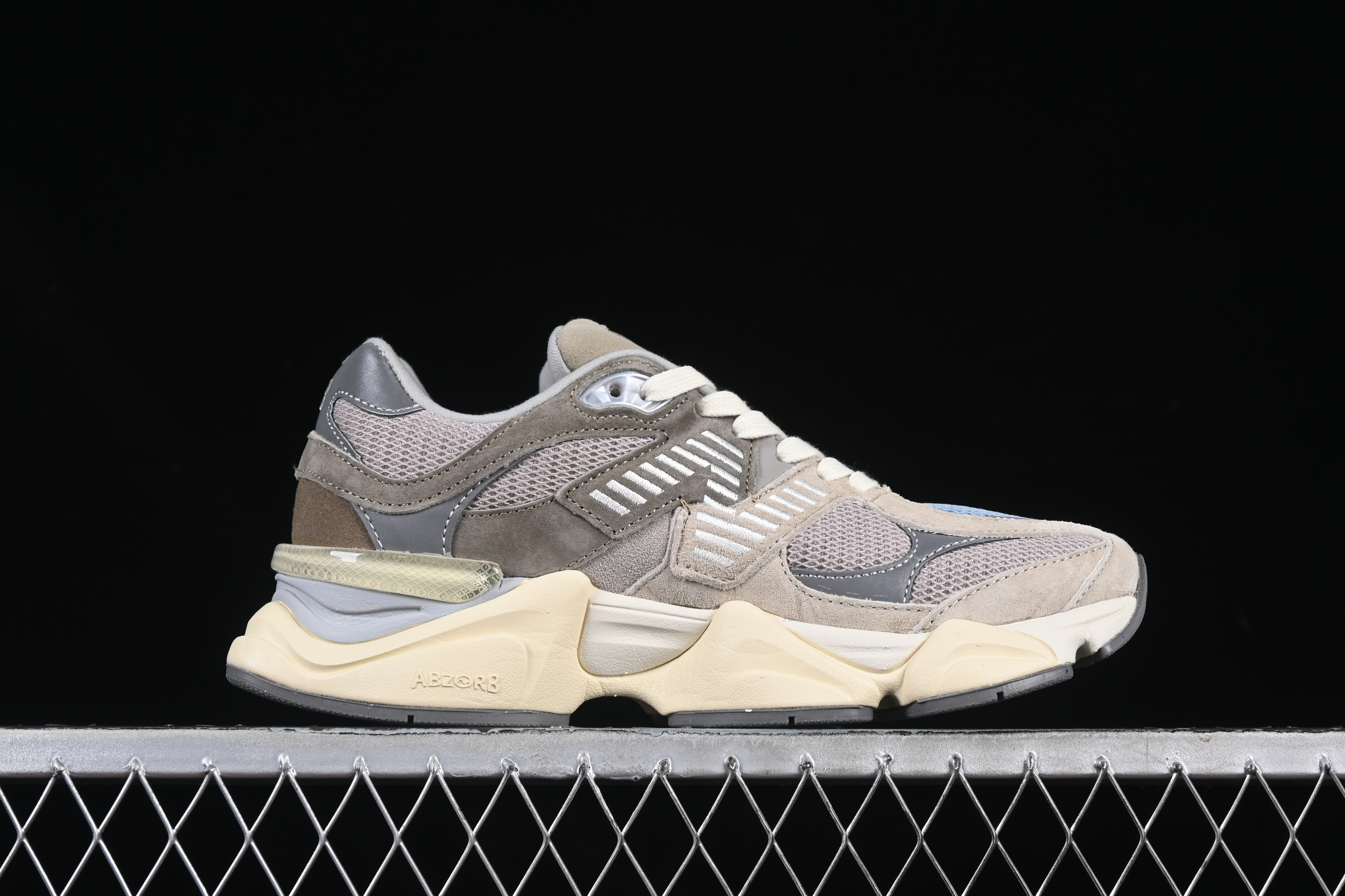 New Balance 9060 Retro Casual Running Shoes with ABZORB Cushioning Technology - U9060MUS