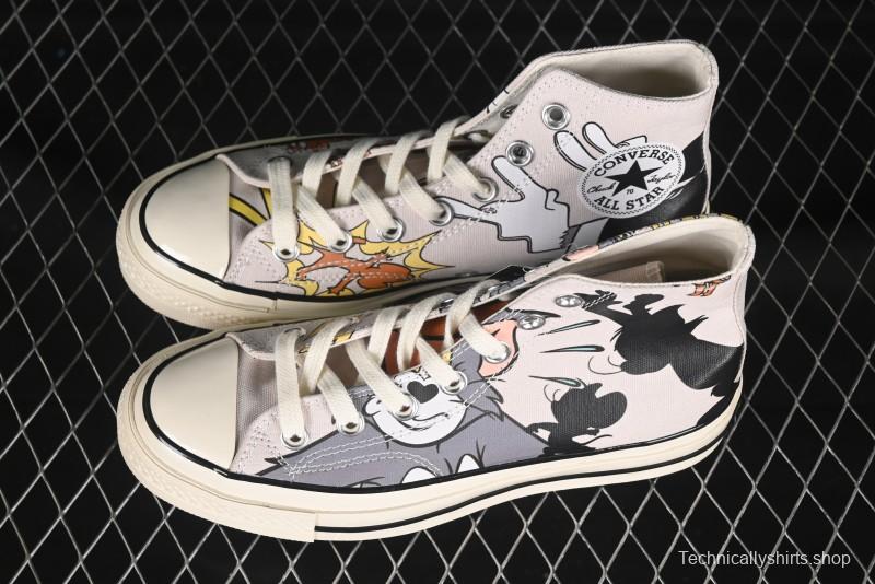 Converse Chuck Taylor All Star 1970s High Top Tom and Jerry Themed Casual Sneakers - A15111C
