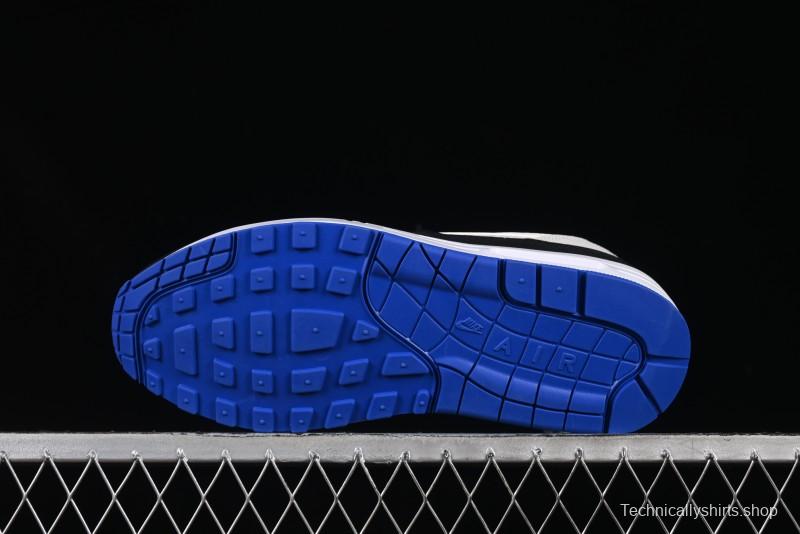 Nike Air Max 1 Retro Running Shoes with Half-Sole Air Cushion - 875855-001