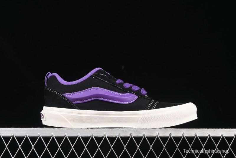 Vans Knu Skool Low-Top Retro Chunky Sneakers - VN0009QCBLK