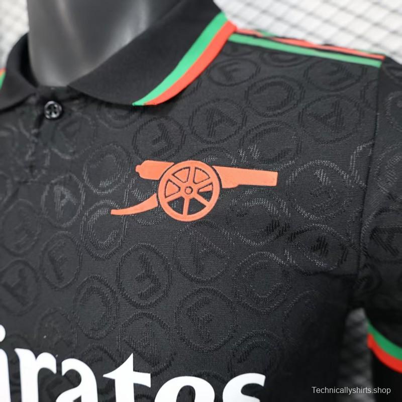 Player Version 25/26 Arsenal Black Special Jersey