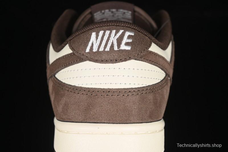 Nike SB Dunk Low White Mocha Low-Top Casual Skate Shoes - FQ8249-104
