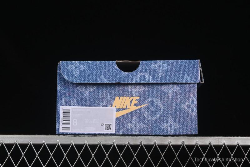 Nike Air Force 1'07 Low LV Collaboration Grey Yellow Casual Sneakers - HQ2037-322