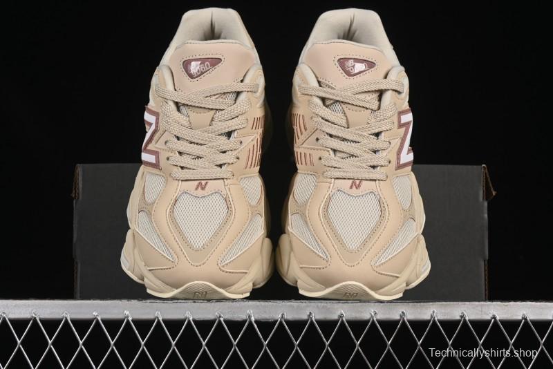 New Balance 9060 Retro Casual Running Sneakers with ABZORB Cushioning Technology - U9060ZGC