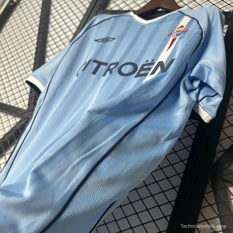 01/02 Retro Celta Home Jersey